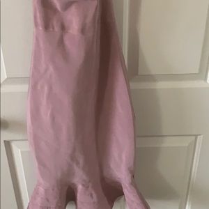 Pink bandage dress and red bandage jumpsuit bundle